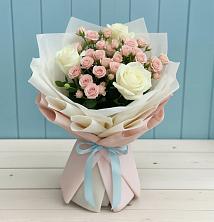 Букет цветов из:  Розы в Покровском Республика Дагестан