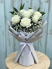 Букет цветов из:  Розы в Покровском Республика Дагестан