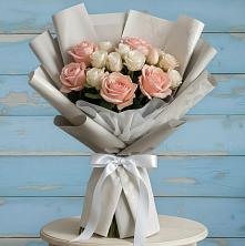 Букет цветов из:  Розы в Покровском Республика Дагестан