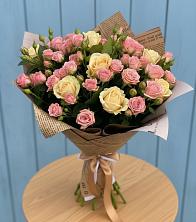 Букет цветов из:  Розы в Покровском Республика Дагестан